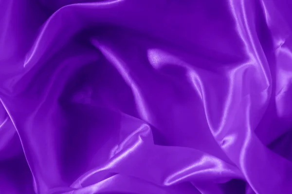 Textuur Van Het Proton Paarse Doek Met Golven Shrugs Glanzend — Stockfoto