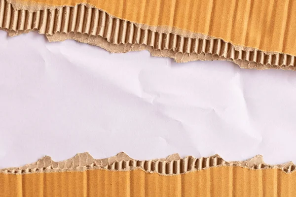 Torn cardboard stacked on top of each other. concept for design