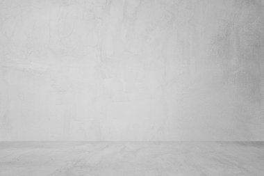 Eski çimento veya taş dokusunun gri arkaplanı retro desenli bir duvardır. Fikirler, grunge, malzeme veya inşaat için duvar tabelaları.