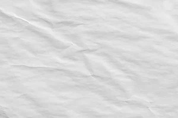 Used wrinkled white paper. The paper is scratched.