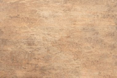 Eski ahşabın yüzeyi yatay olarak kirli kahverengi. tahta arkaplan