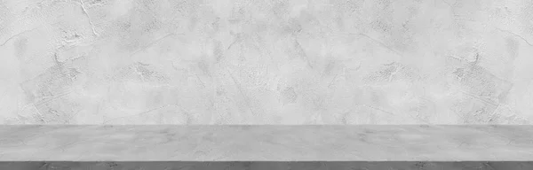 灰色水平装饰水泥墙 房间背景 摘要墙纸背景 水泥地面 — 图库照片