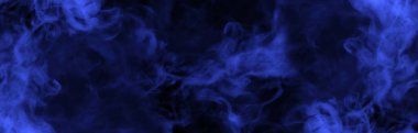 blue smoke blur abstract background