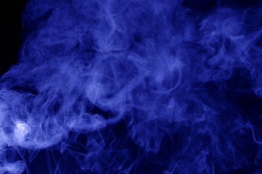 blue smoke blur abstract background