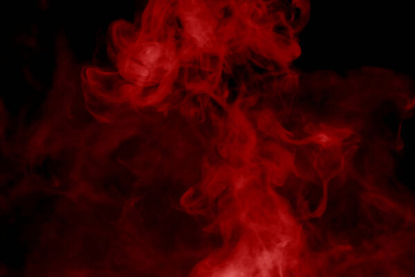 Red smoke blur abstract background