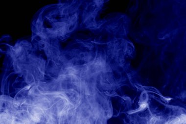blue smoke blur abstract background