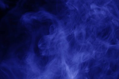 blue smoke blur abstract background