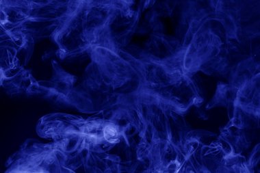 blue smoke blur abstract background