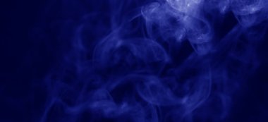 blue smoke blur abstract background