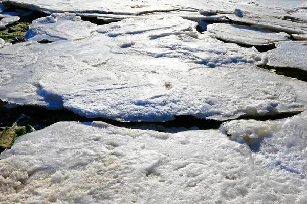 Зимний Морской Лед — стоковое фото