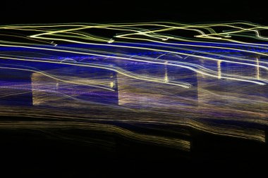 Karanlıktaki ışık, soyut arkaplan