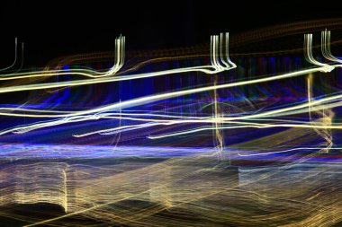 Karanlıktaki ışık, soyut arkaplan