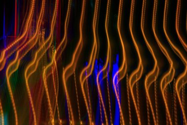 Karanlıktaki ışık, soyut arkaplan