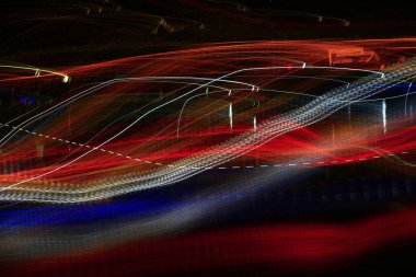 Karanlıktaki ışık, soyut arkaplan