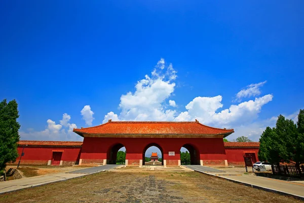 Estilo Tradicional Chinês Arquitetura — Fotografia de Stock
