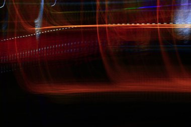 Karanlıktaki ışık, soyut arkaplan