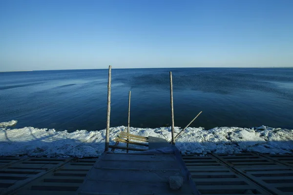 Deniz Gözlem Platformunun Kenarı — Stok fotoğraf