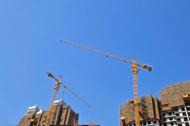 İnşaat halindeki binaların inşası 