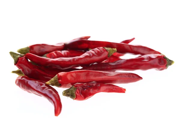 Isolated White Background Red Pepper — Stock Photo, Image