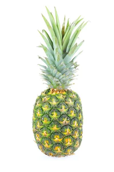 Beyaz Arkaplanda Ananas — Stok fotoğraf