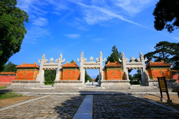 Very Ancient Buildings China — Fotografia de Stock