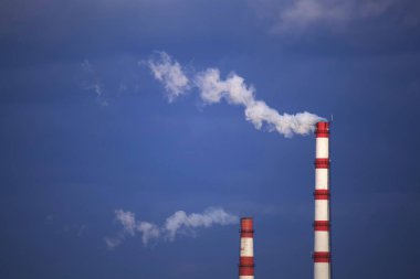 Termik santralin sigara içme boruları