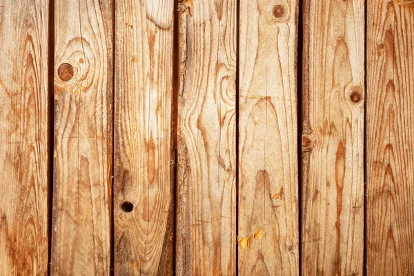 Hellbrauner Holzhintergrund Aus Holzplanken Rustikale Boden Oder Wandstruktur Die Vertikale — Stockfoto