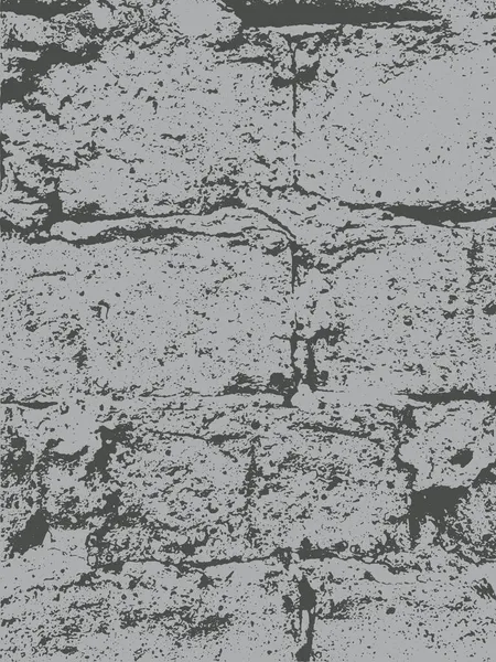 Gamla Cement Tegelvägg Konsistens — Stock vektor