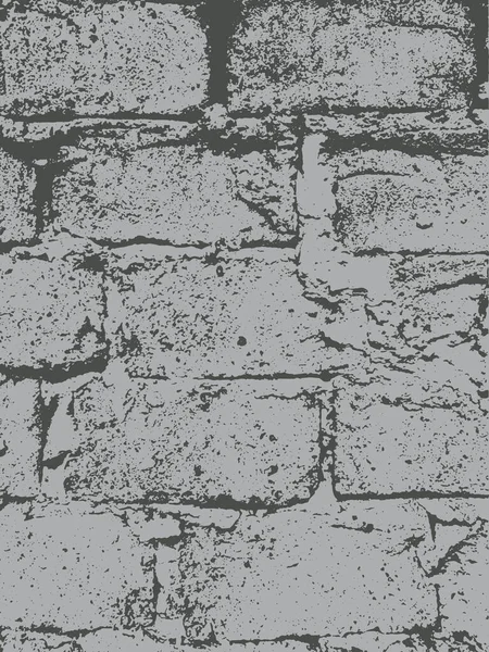 旧水泥砖墙纹理 — 图库矢量图片