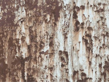 Paslı metal yüzey dokusu. Paslı ve dayanıklı arkaplan