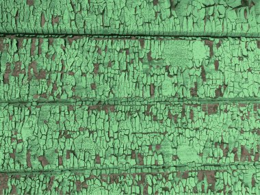 Yıpranmış boya arkaplanlı ahşap duvar