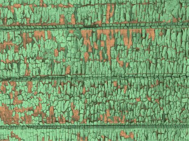 Yıpranmış boya arkaplanlı ahşap duvar