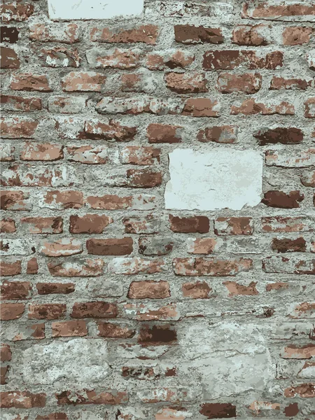 Stare Ceglane Tło Struktura Ściany Cegły — Wektor stockowy