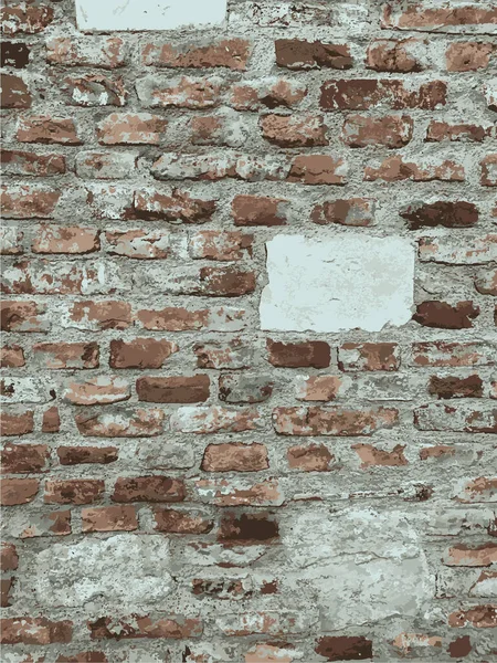 Old Brick Wall Background Brick Wall Texture — ストックベクタ