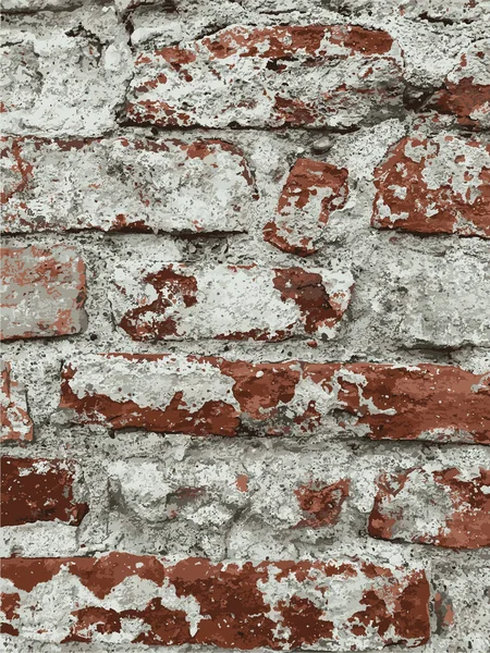 Vieux Fond Mur Briques Texture Mur Brique — Image vectorielle