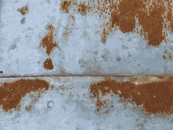 Rusty Metal Surface Texture Rust Grit Background — стоковый вектор