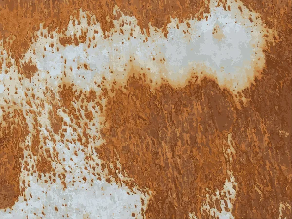 Rusty Metal Surface Texture Rust Grit Background — ストックベクタ