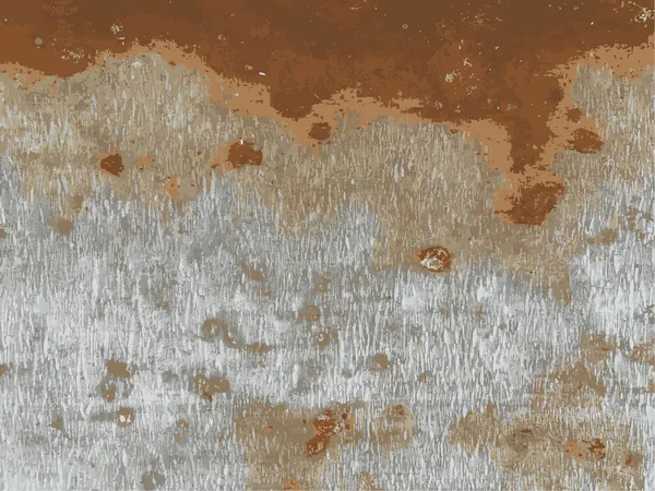Textura Superficie Metálica Oxidada Rust Fondo Grano — Vector de stock