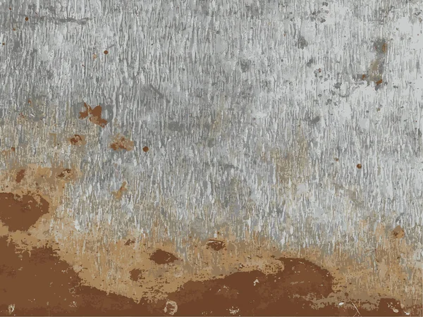 Rusty Metal Surface Texture Rust Grit Background — стоковый вектор