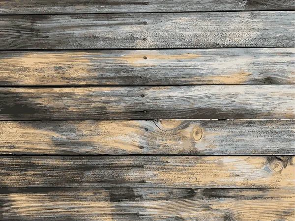 Wooden Wall Background Wood Texture — Stock Vector