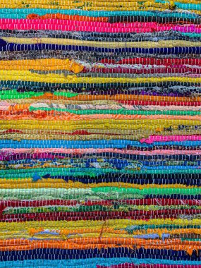 Renkli halı arka planı. Tekstil arkaplanı