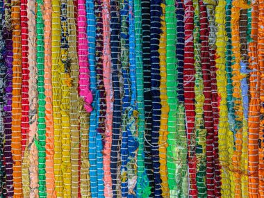 Renkli halı arka planı. Tekstil arkaplanı