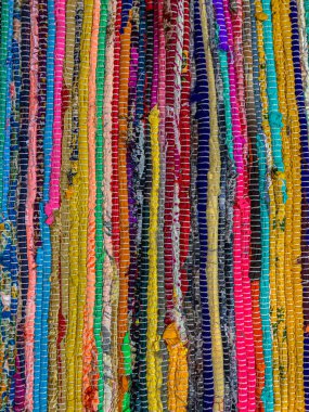 Renkli halı arka planı. Tekstil arkaplanı