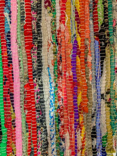 Renkli halı arka planı. Tekstil arkaplanı