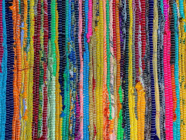 Renkli halı arka planı. Tekstil arkaplanı