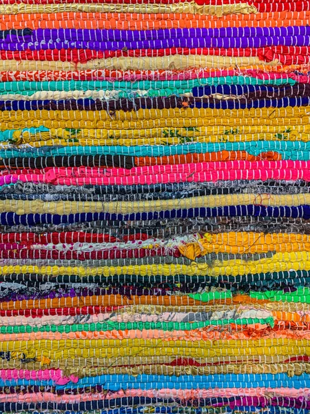 Цветной Ковровый Фон Текстильный Фон — стоковое фото