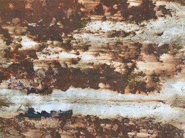 Paslı metal yüzey dokusu. Paslı Arkaplan