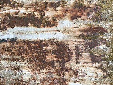 Paslı metal yüzey dokusu. Paslı Arkaplan