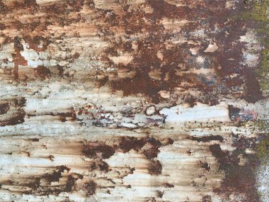 Paslı metal yüzey dokusu. Paslı Arkaplan