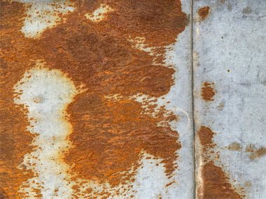 Paslı metal yüzey dokusu. Paslı Arkaplan